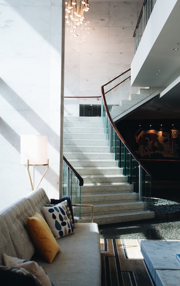 Modern staircase interior